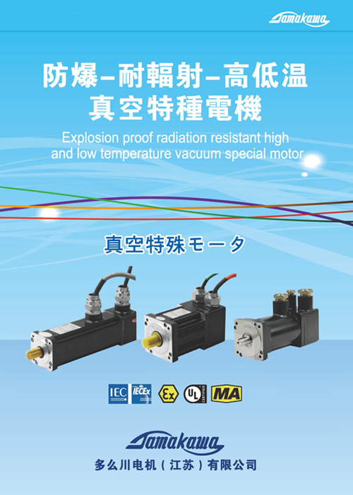 방폭 방사선 저항 높은 및 낮은 온도 진공 특수 모터